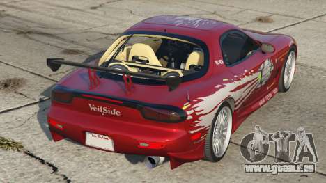 Mazda RX-7 Brick Red