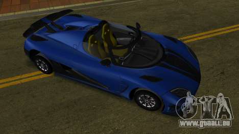 Koenigsegg Agera R Black Revel für GTA Vice City