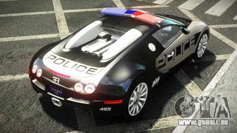 Bugatti Veyron Police V1.1 pour GTA 4