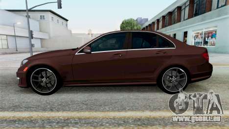 Mercedes-Benz C 63 AMG (W204) Cowboy pour GTA San Andreas