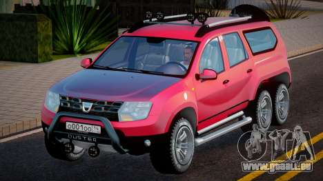 Dacia Duster 6x6 pour GTA San Andreas