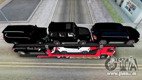 Volvo FMX Car Hauler pour GTA San Andreas