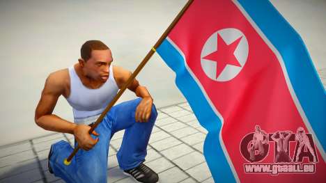 DPRK Flag pour GTA San Andreas