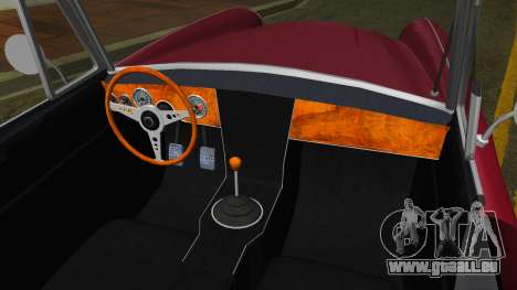 Austin Healey 3000 Black Revel pour GTA Vice City