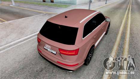 Audi Q7 (4M) 2016 pour GTA San Andreas