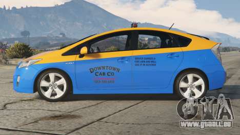 Toyota Prius Taxi (ZVW30) Vivid Cerulean