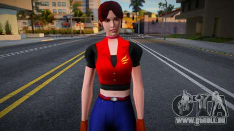 Claire Redfield Resident Evil: Code Veronica X H für GTA San Andreas