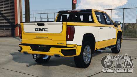 GMC Sierra AT4 Crew Cab Orange Yellow