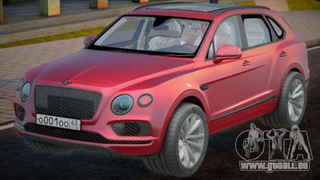 Bentley Bentayga W12 Devo für GTA San Andreas