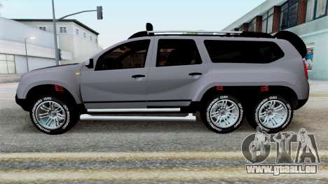 Dacia Duster 3-axle pour GTA San Andreas