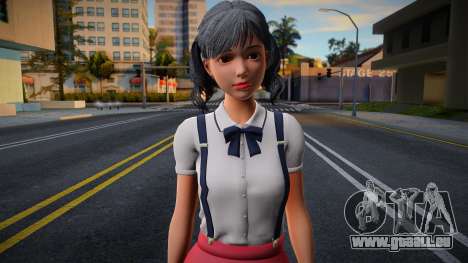 Yuan School Uniform für GTA San Andreas