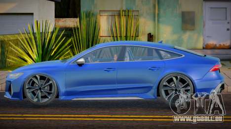 Audi RS7 Blu für GTA San Andreas