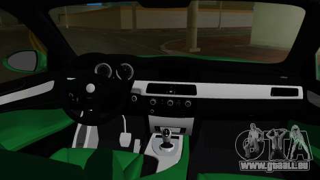 BMW M5 E60 TT Black Revel pour GTA Vice City
