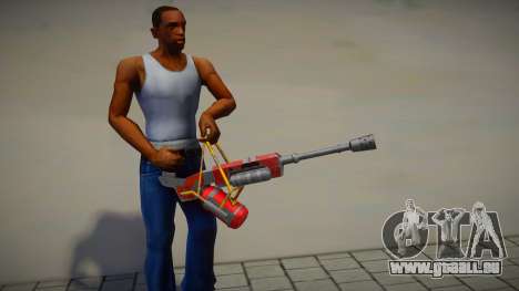 Flame Rifle HD mod pour GTA San Andreas