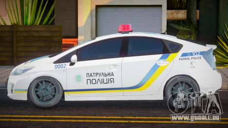 Toyota Prius Patrol Police Ukraine pour GTA San Andreas