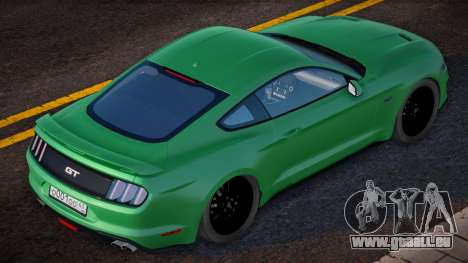 Ford Mustang GT Green pour GTA San Andreas