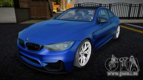 BMW M4 Blue pour GTA San Andreas