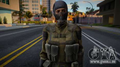 Metal Gear Solid V The Phantom Pain Masked Olive für GTA San Andreas