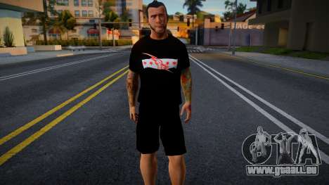 CM Punk Skin (2013) v1 für GTA San Andreas