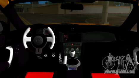 TOYOTA GT86 2JZ-GTE Black Revel für GTA Vice City