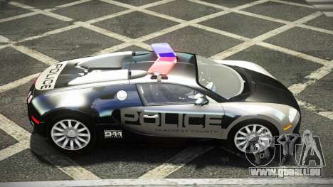 Bugatti Veyron Police V1.1 pour GTA 4