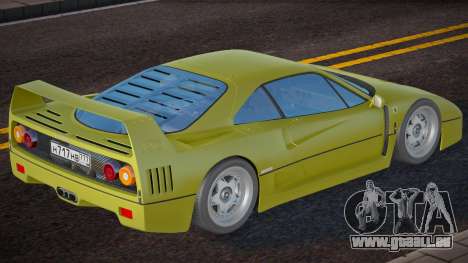 Ferrari F40 Jobo pour GTA San Andreas