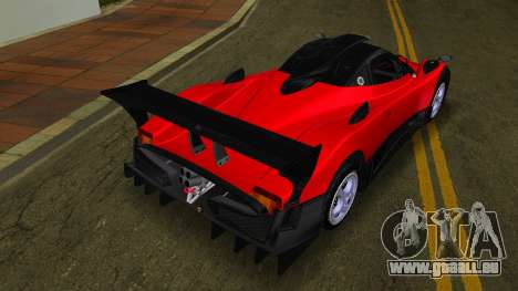Pagani Zonda R TT Black Revel für GTA Vice City