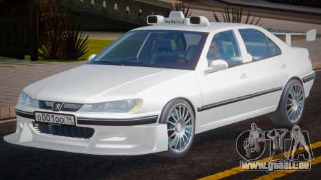 Peugeot 406 Taxi R Plate für GTA San Andreas