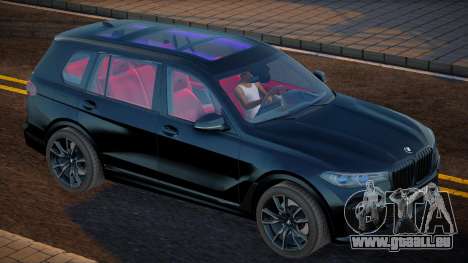 BMW X7 Black pour GTA San Andreas