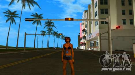 Love Fist Fan Girl für GTA Vice City