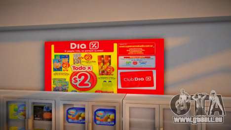 Supermercado DIA Argentina pour GTA San Andreas