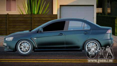Mitsubishi Lancer Evolution X Devo pour GTA San Andreas