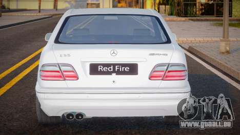 Mercedes-Benz E55 AMG (W210) White pour GTA San Andreas
