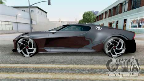 Bugatti La Voiture Noire Mockup 2019 für GTA San Andreas
