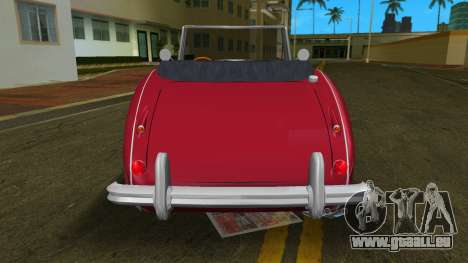 Austin Healey 3000 Black Revel pour GTA Vice City