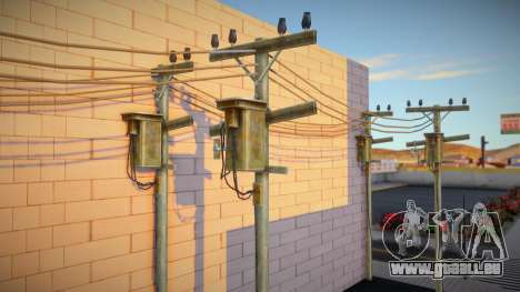 Poste electrico by dm loquendo (electric pole) für GTA San Andreas