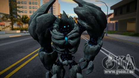 Skin Infernal de WarCraft 3 Azul für GTA San Andreas