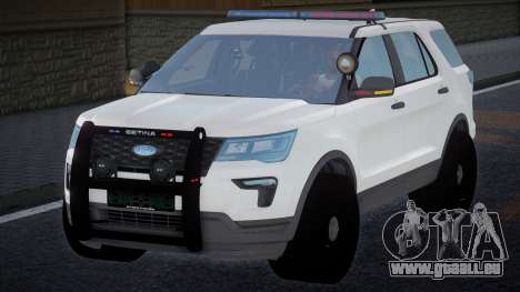 Ford Explorer 2016 Police EV für GTA San Andreas