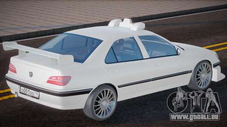 Peugeot 406 Taxi R Plate für GTA San Andreas