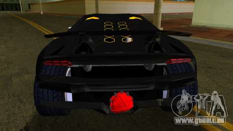 Lamborghini Sesto Elemento TT Black Revel pour GTA Vice City