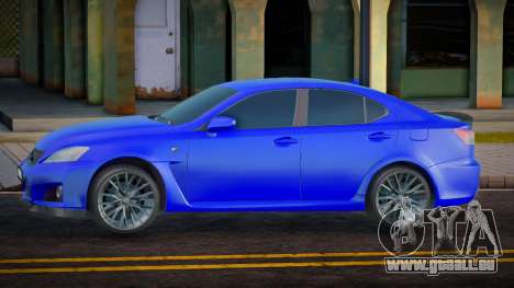 Lexus IS F Blue pour GTA San Andreas