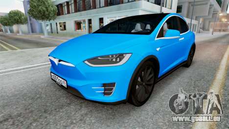 Tesla Model X P90D 2016 pour GTA San Andreas