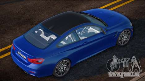 BMW M4 F82 Blue pour GTA San Andreas