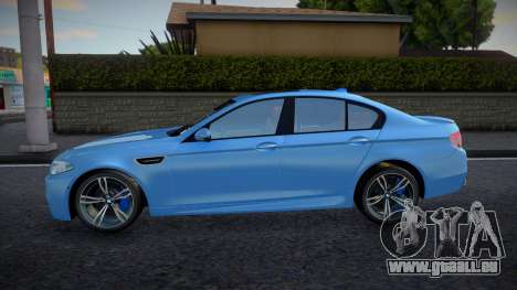 BMW M5 F10 STOCK Re-styling pour GTA San Andreas