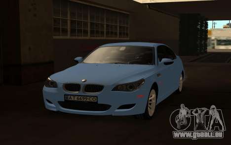 BMW M5 E60 Double Exhaust für GTA San Andreas