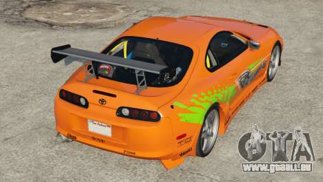 Toyota Supra Sea Buckthorn