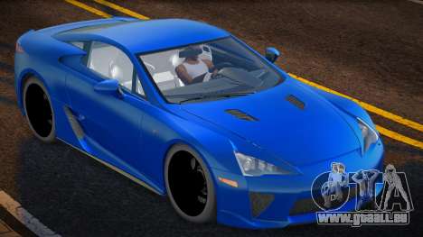 Lexus LFA Blue für GTA San Andreas