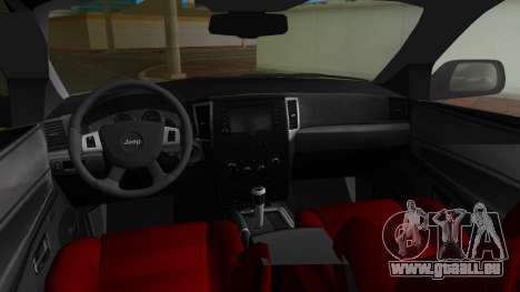 Jeep Grand Cherokee SRT10 TT Black Revel pour GTA Vice City