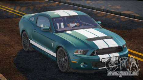 Ford Mustang Shelby GT500 SQworld pour GTA San Andreas