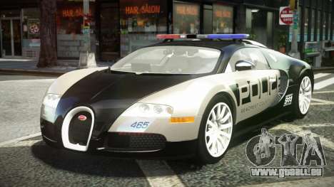 Bugatti Veyron Police V1.1 pour GTA 4